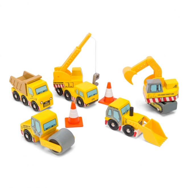 Set građevinskih strojeva Le Toy Van