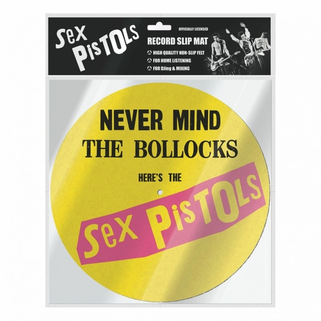 Podloga za gramofon s motivom Sex Pistols
