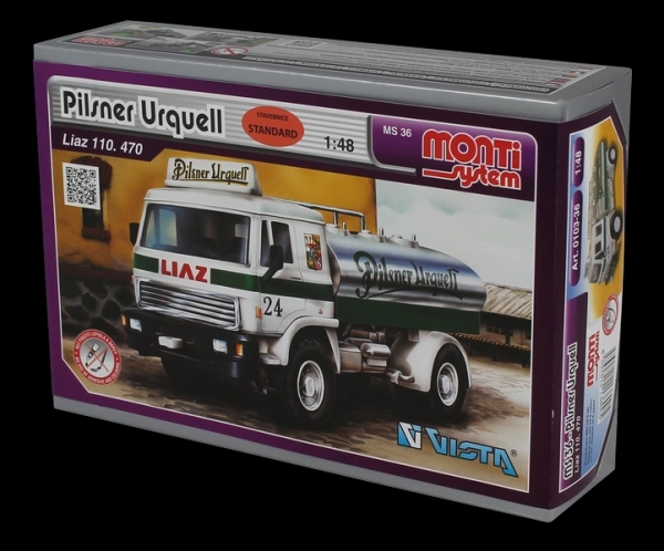 Stavebnica Monti System MS 36 Pilsner Urguell Liaz 1:48 u kutiji 22x15x6cm