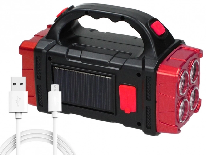 Solarna prijenosna LED svjetiljka s powerbankom