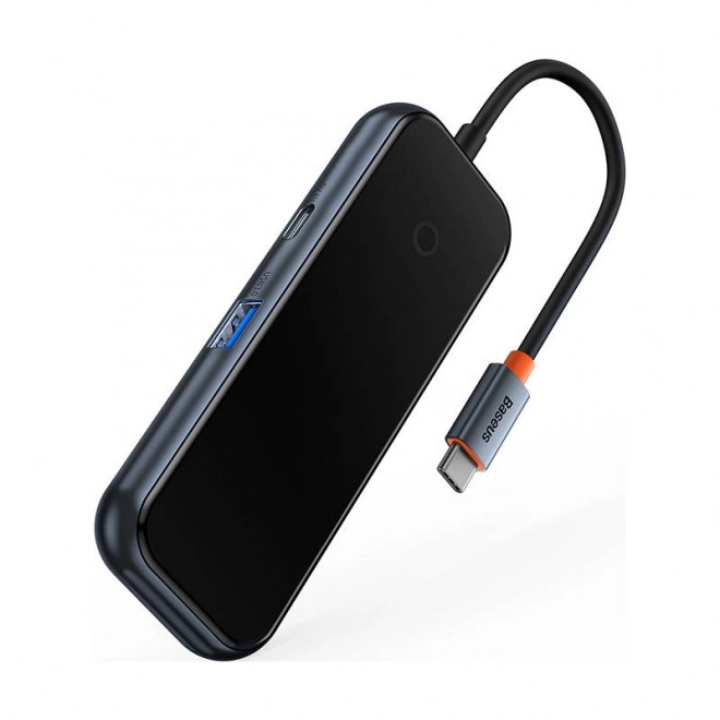 Baseus Hub USB-C na 4x USB 3.0 tamno siva