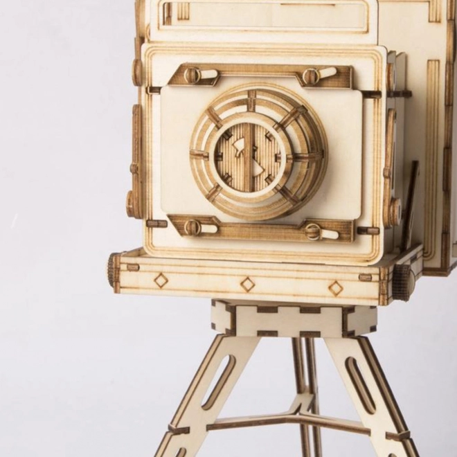 Drvene 3D puzzle Povijesni fotoaparat