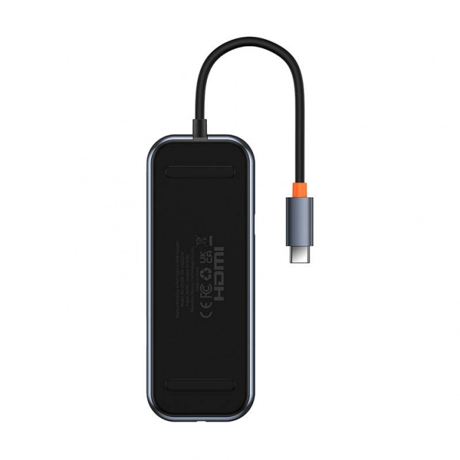 Baseus Hub USB-C na 4x USB 3.0 tamno siva