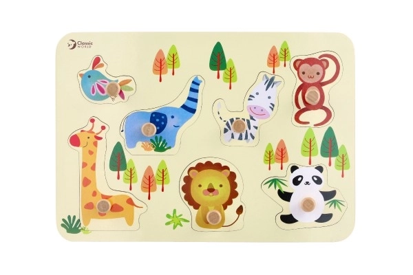 Drvena umetaljka - zoo