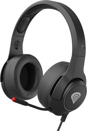 Igrarske slušalice GENESIS Argon 600 s mikrofonom – crne