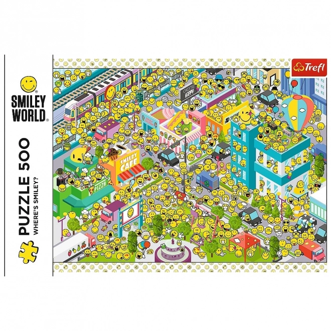Puzzle Smiley - Gdje je Smiley? 500 dijelova