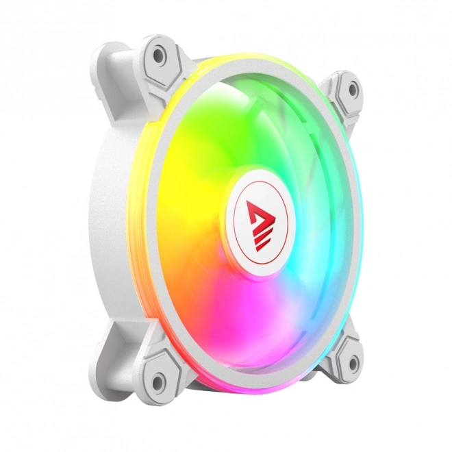 FAN-01 Bijeli 4-pack 120mm ARGB ventilator uključujući kontroler i daljinski upravljač