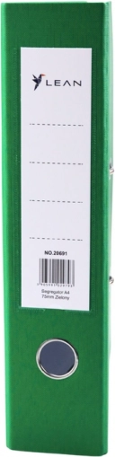 Zeleni polužni registrator A4, hrbat 75 mm