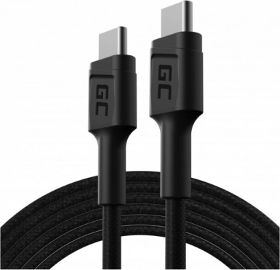 USB‑C na USB‑C GREENCELL kabel za punjenje Power Delivery 60 W, 1,2 m