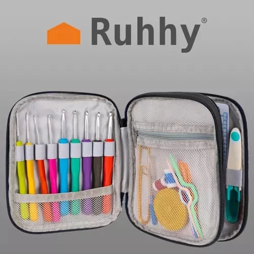 Set kukica za heklanje 86 komada od Ruhhy