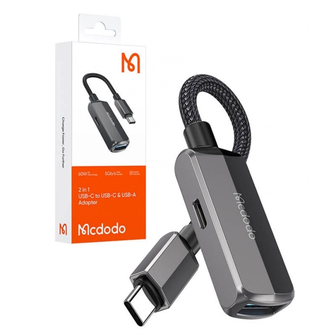 OTG adapter 2 u 1 USB-C na USB-C i USB-A