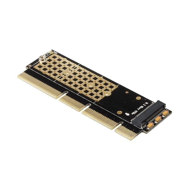 PCEM2-1U interni adapter PCIe x16/x8/x4, slot M.2 NVMe M-key, 1U