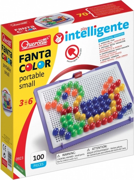 Quercetti Fanta Color prijenosna mozaička igra