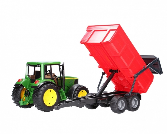 Bruder Traktor John Deere s kiperskom prikolicom