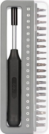 Deli Tools set preciznih odvijača, 41 kom