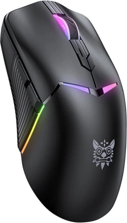 Gaming miš Onikuma s RGB, 3 načina povezivanja i 12 000 DPI (crna)