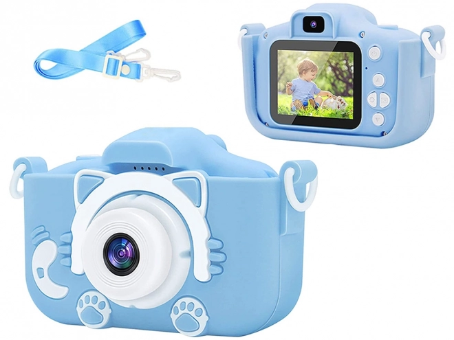 Digitalni fotoaparat za djecu s mačkom