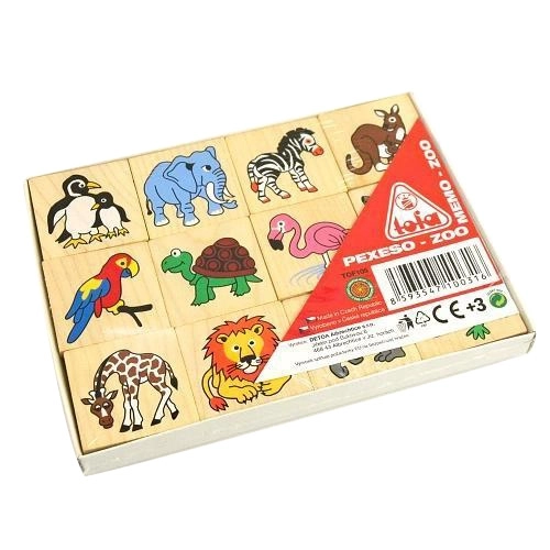 Drveno pexeso ZOO