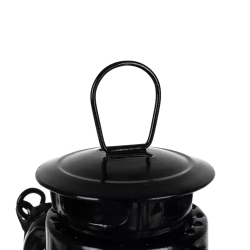 crna uljna lampa 24cm