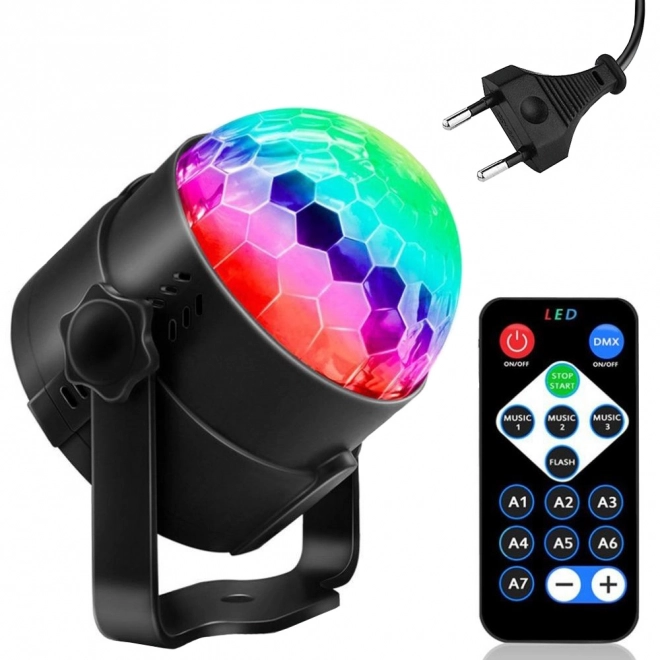 LED disko projektor s RGB svjetlosnim efektima