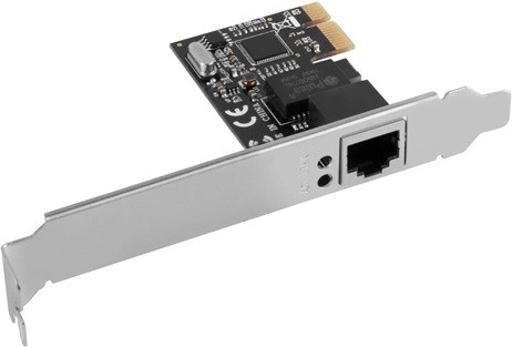 PCIe mrežna kartica 1x RJ45 1 Gb/s s niskim profilom LANBERG (RTL8111C)