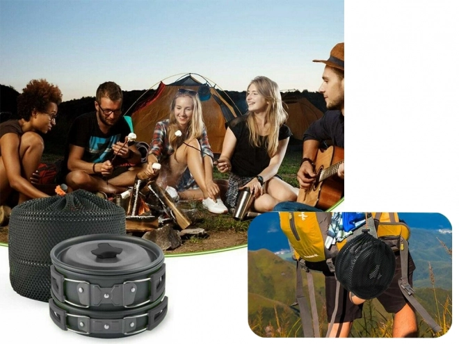 Set kampačkog posuđa 18u1