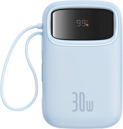 Power banka Baseus Qpow 2 10000 mAh 30 W s 2x USB‑C, plava