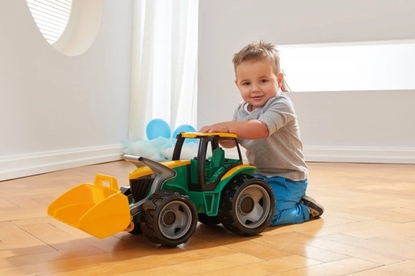 Dječji traktor s lopatom Zeleno-Žuti