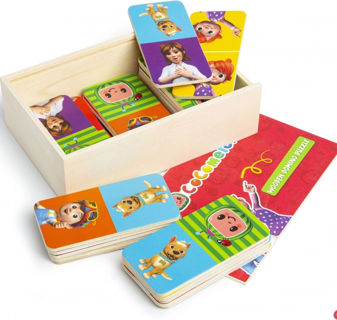 Drvene domino puzzle CoComelon