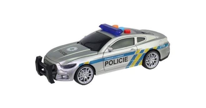 Policijski auto na zamašnjak s svjetlom i zvukom