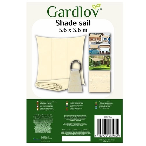 Sunčana tenda 3,6x3,6 m Gardlov 23165