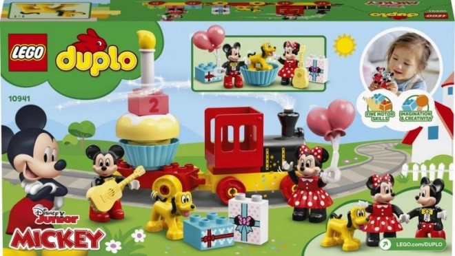 LEGO 10941 DUPLO Mickey i Minnie Rođendanski vlak