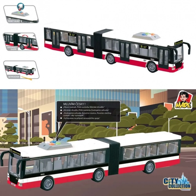Autobus na zamašnjak sa zvučnim i svjetlosnim efektima