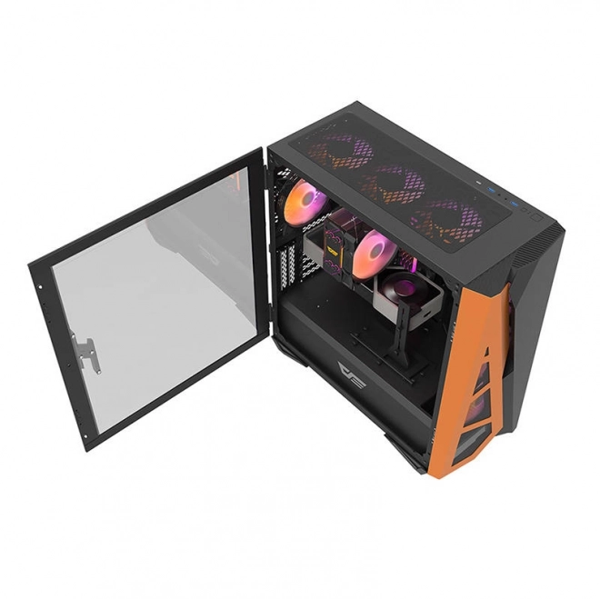 Računalo kućište Darkflash DLZ31 Mesh (crna)