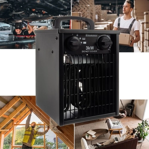 Električni grijač s ventilatorom Kaminer 24361