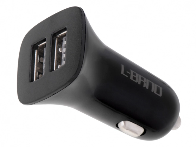 L-BRNO Dvostruki punjač za auto USB + Lightning