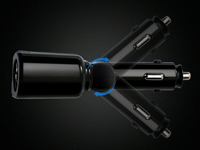Utičnica za upaljač s razdjelnikom i USB punjačem
