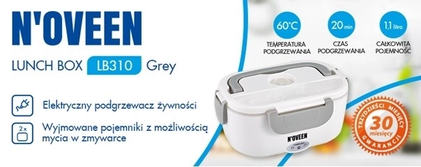 Električna kutija za podgrijavanje ručka Siva