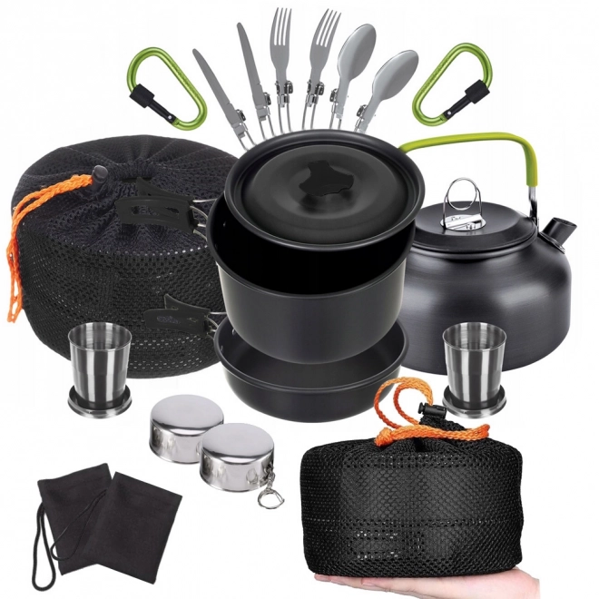 Set kampačkog posuđa 18u1
