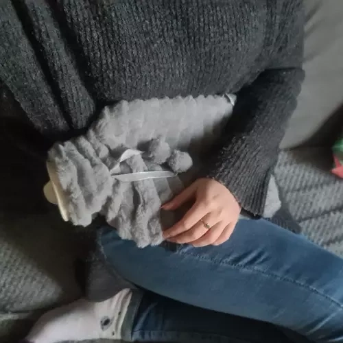 Gumena boca za toplu vodu s navlakom 2000ml Ruhhy 19806