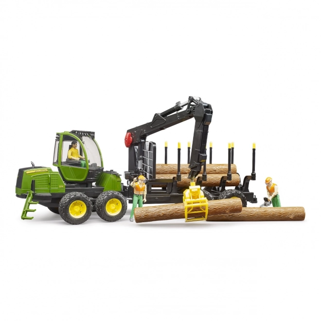 Prikolica za drvo Bruder JOHN DEERE