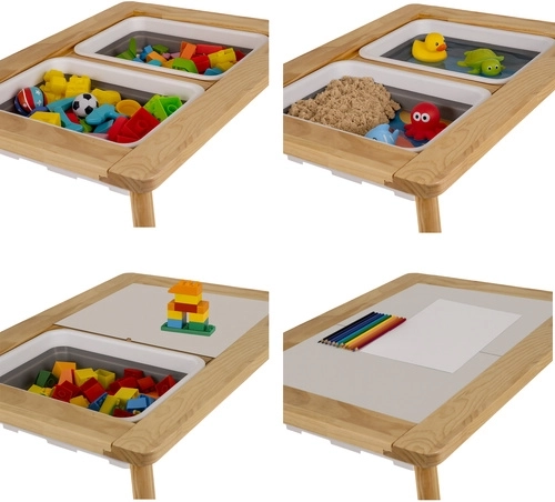 Dvostrana ploča i 2 uklonjiva spremnika