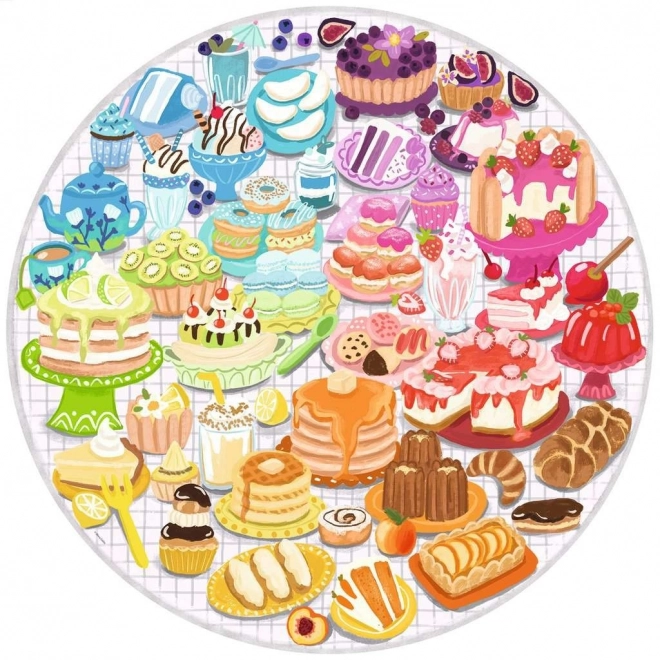 Ravensburger slagalica krug: Deserti 500 komada
