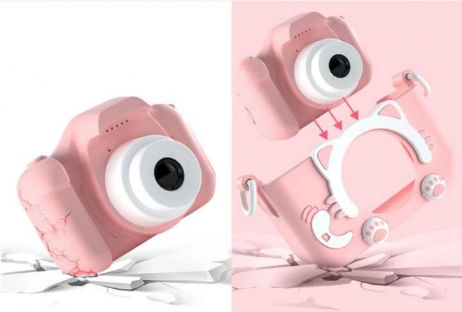 Digitalni fotoaparat za djecu u obliku mačke