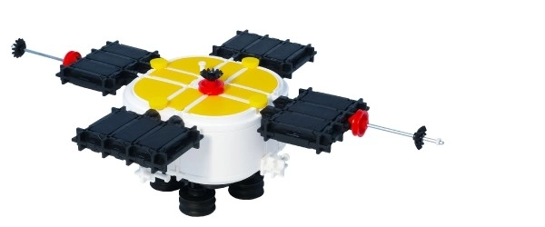 Građevinski set SEVA SVEMIR Satelit plastika 425 kom u kutiji 35x33x5cm