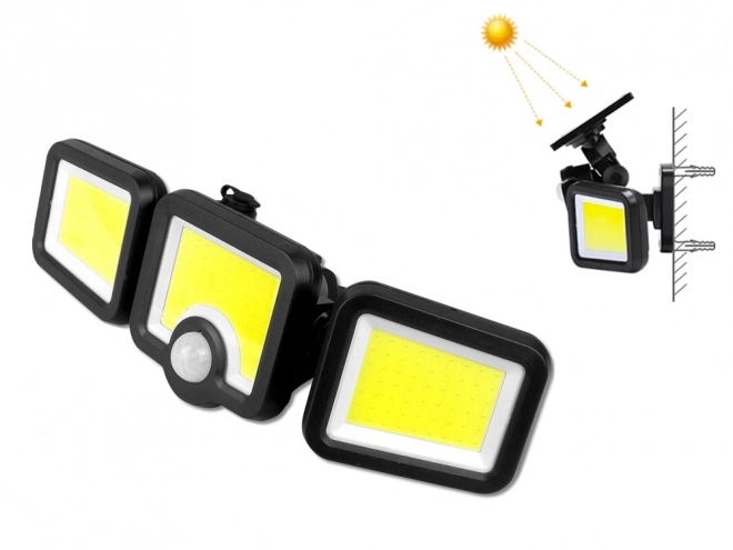 Solarna svjetiljka sa senzorom pokreta i 171 LED