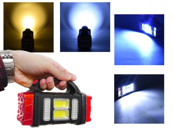 Solarna prijenosna LED svjetiljka s powerbankom