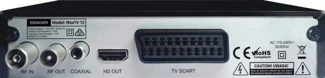 Dekoder MaxTVT2 za DVB-T2