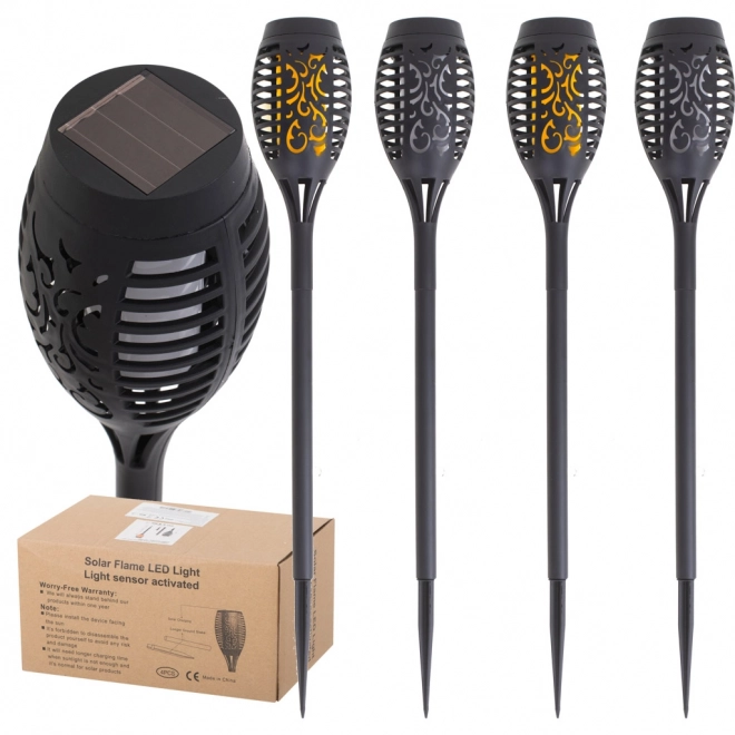 Solarne vrtne baklje 12 LED