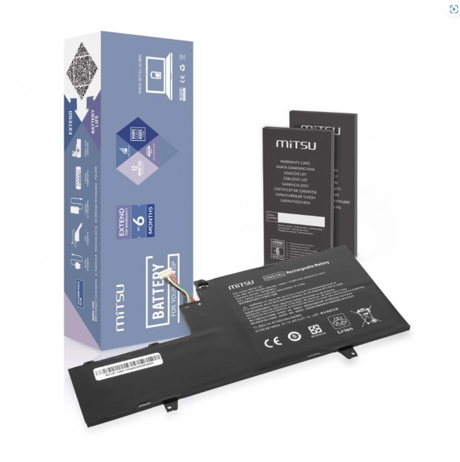 Baterija za HP OM03XL X360 1030 G2 EliteBook